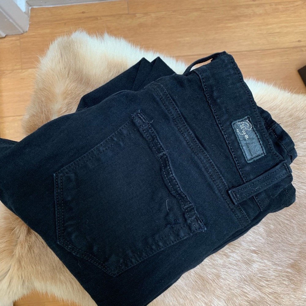 Paige skinny Jeans with braided leg design.